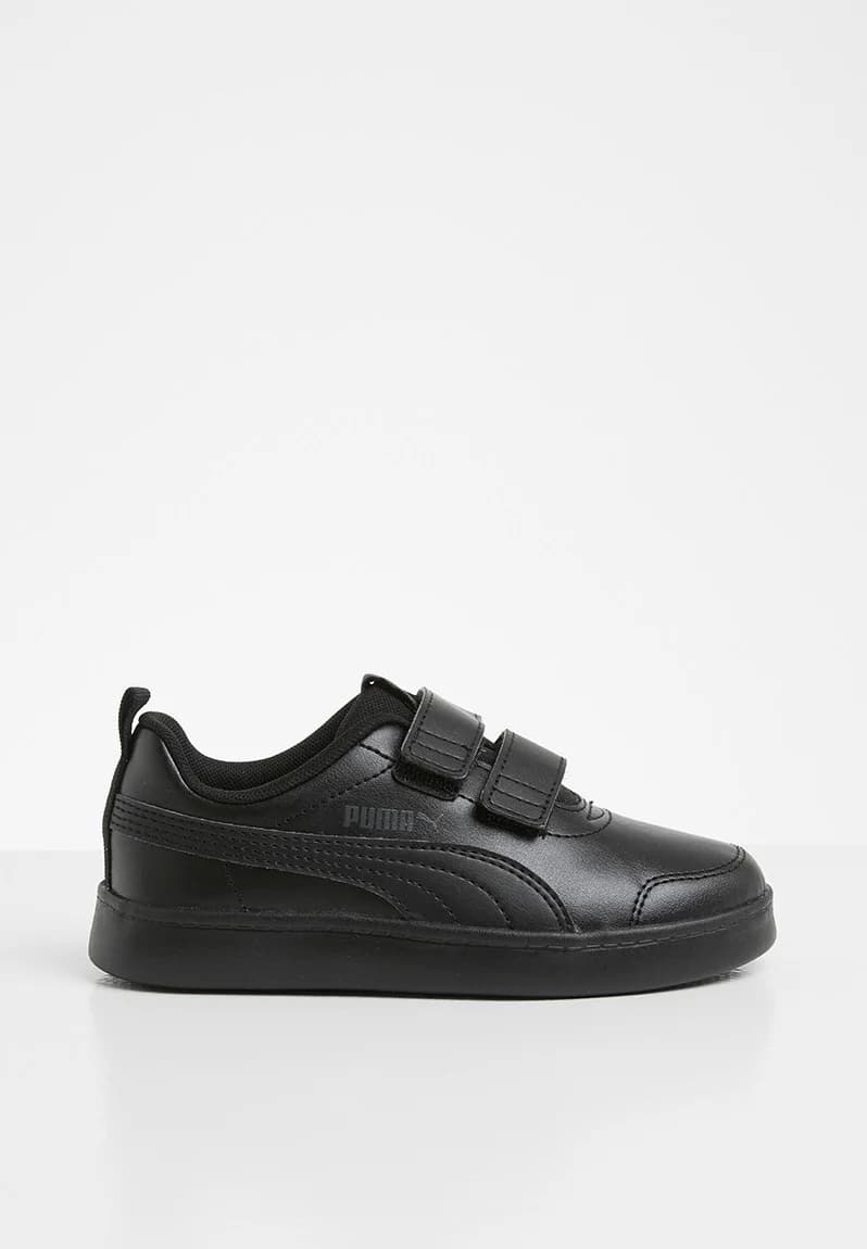 371543 06 Puma Courtflex V2 (Black)