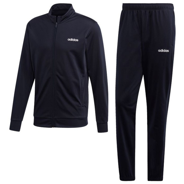 FM0617 Adidas Linear Tricot Training Tracksuit (navy blue)