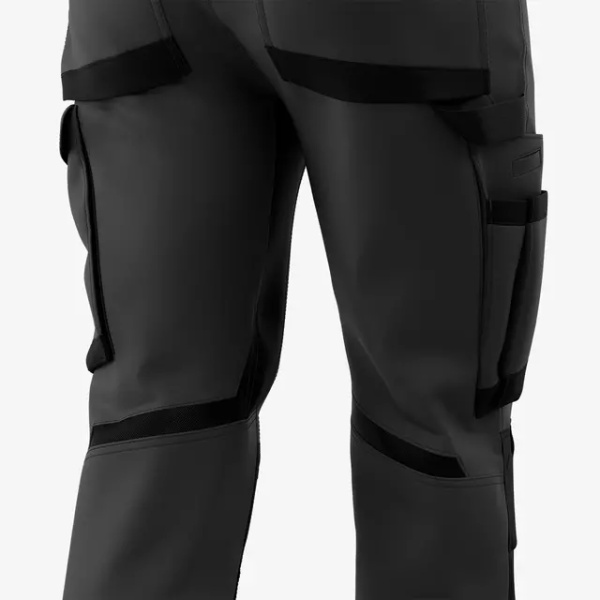 Safety Jogger Deneb Trousers Men Black Dark Grey/Black