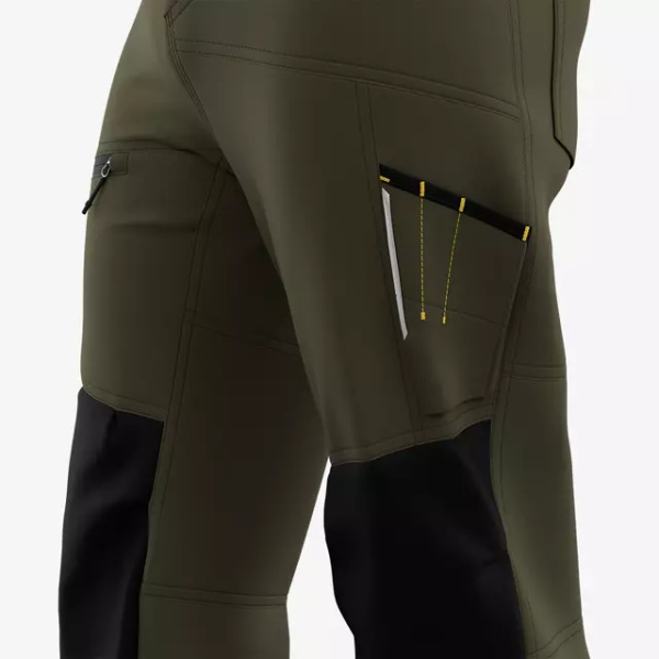 Safety Jogger Maple Cargo Trousers Men Khaki