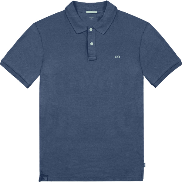 PS-32S Double Polo Pique Indigo