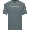 TS-2005SA Double T-Shirts With 3D Embroidery (Μεγάλα Μεγέθη) Steel Blue