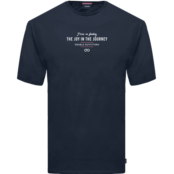 TS-2010SA Double T-Shirts Navy