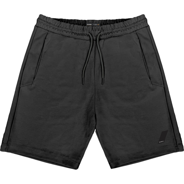 MS-604 Double Interlock Shorts Black