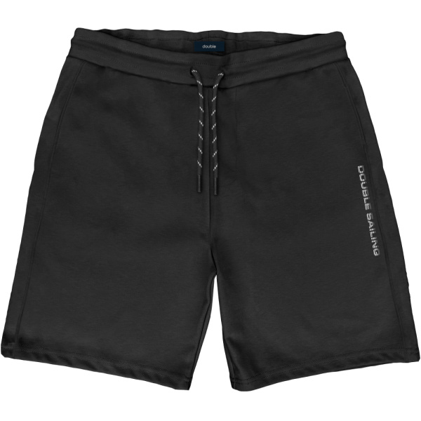 MS-605 Double Interlock Shorts Black