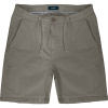 MSHO-725 Double Shorts Shorts Linen With Half Elastic Waistband Linen Stone