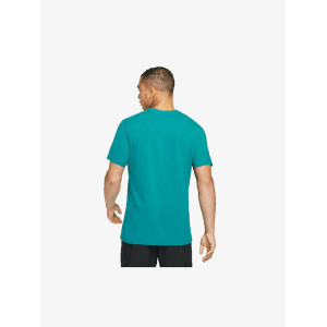 AR 6029-815 Nike Ανδρικό Αθλητικό T-shirt Κοντομάνικο Dri-Fit Πετρόλ