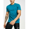 AR 6029-815 Nike Ανδρικό Αθλητικό T-shirt Κοντομάνικο Dri-Fit Πετρόλ