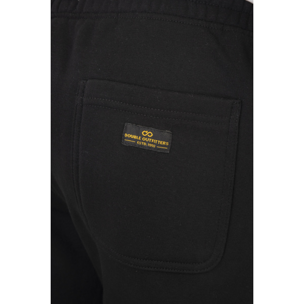 MPAN-6000A Double Brushed Fleece Φόρμα (Μεγάλα Μεγέθη) Black