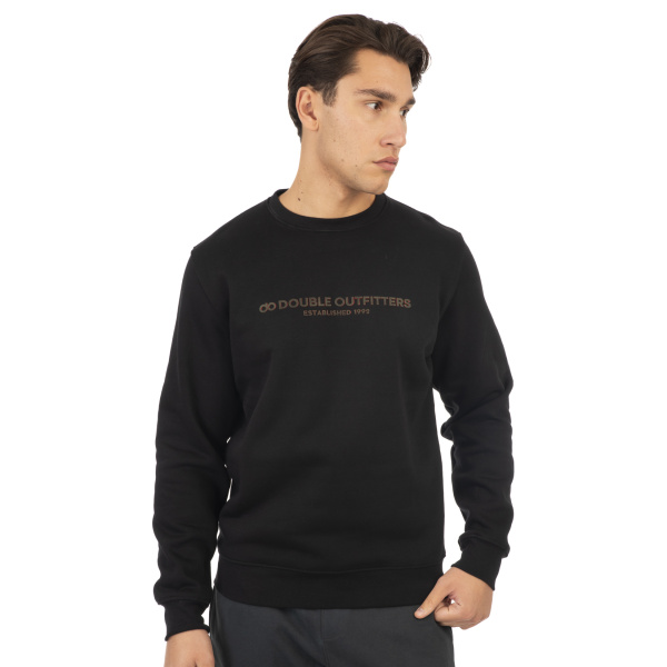 MTOP-1008 Double Φούτερ Brushed Fleece Black