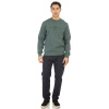 MTOP-1009A Double Φούτερ Brushed Fleece (Μεγάλα Μεγέθη) Moss Green