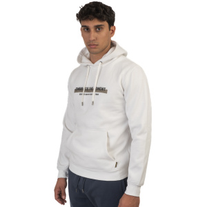 MTOP-1016 Double Hoodie Φούτερ Brushed White