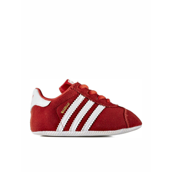 BB-0323 Adidas Βρεφικά Sneakers Αγκαλιάς Κόκκινα Gazelle Crib