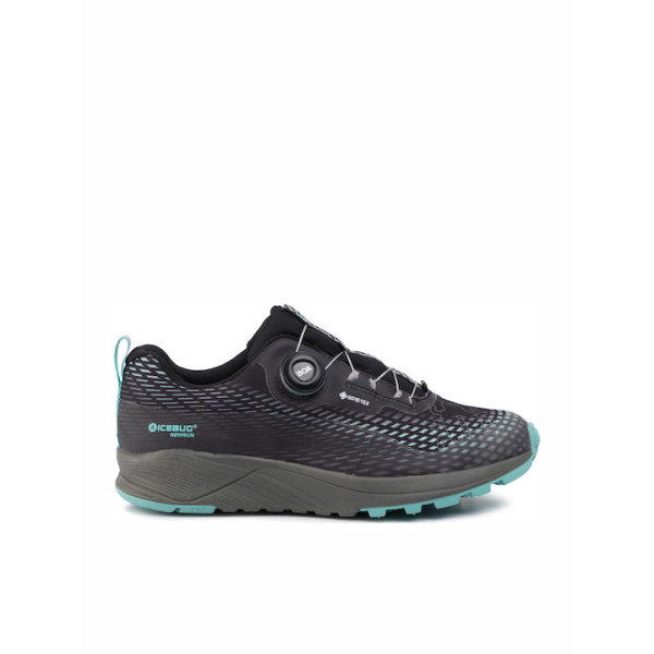 G18002-00A Icebug Newrun Rb9 GTX Γυναικεία Αθλητικά Παπούτσια Trail Running Μαύρα